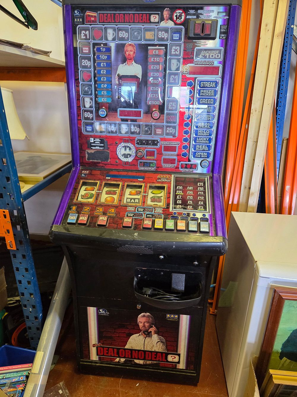 Lot 458 – Bell-Fruit Games Deal or No Deal Club Pub Fruit Machine
