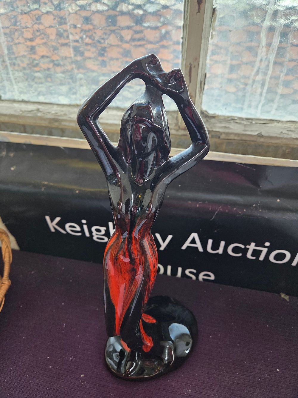 Lot 623 – A Vintage Canuck Pottery Labelle Series Ceramic Female Nude Figurine