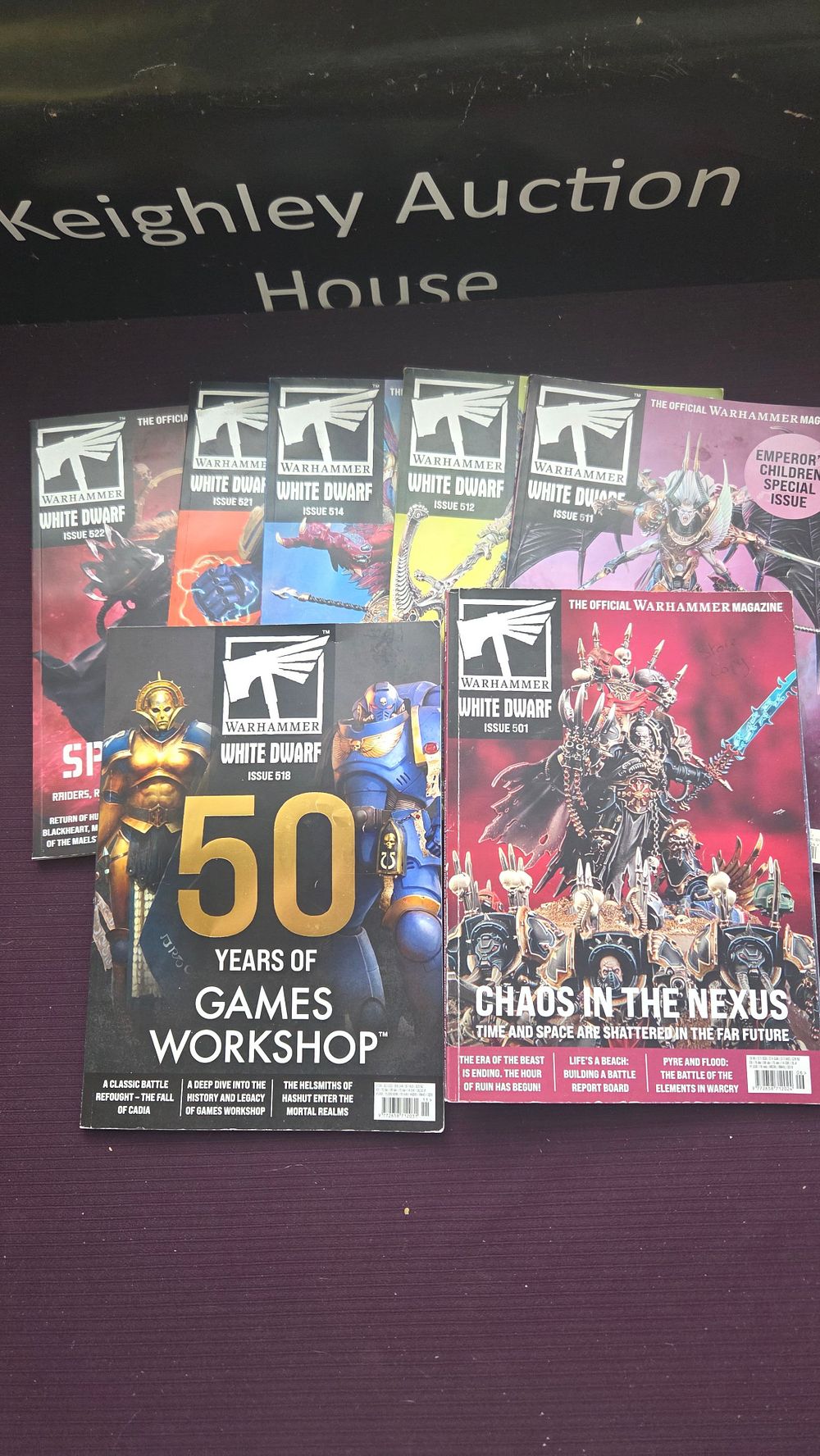 Lot 209 – A Collection of Warhammer White Dwarf Magazines