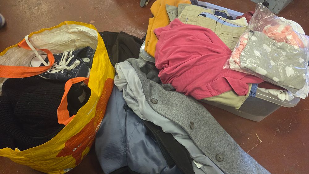 Lot 232 – Two Bags of Adult and Children’s Clothing and Footwear