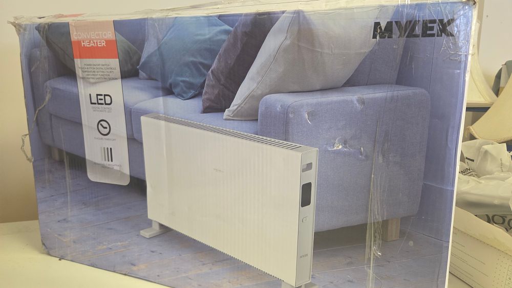 Lot 249 – A MYLEK Digital Convector Heater in Original Packaging