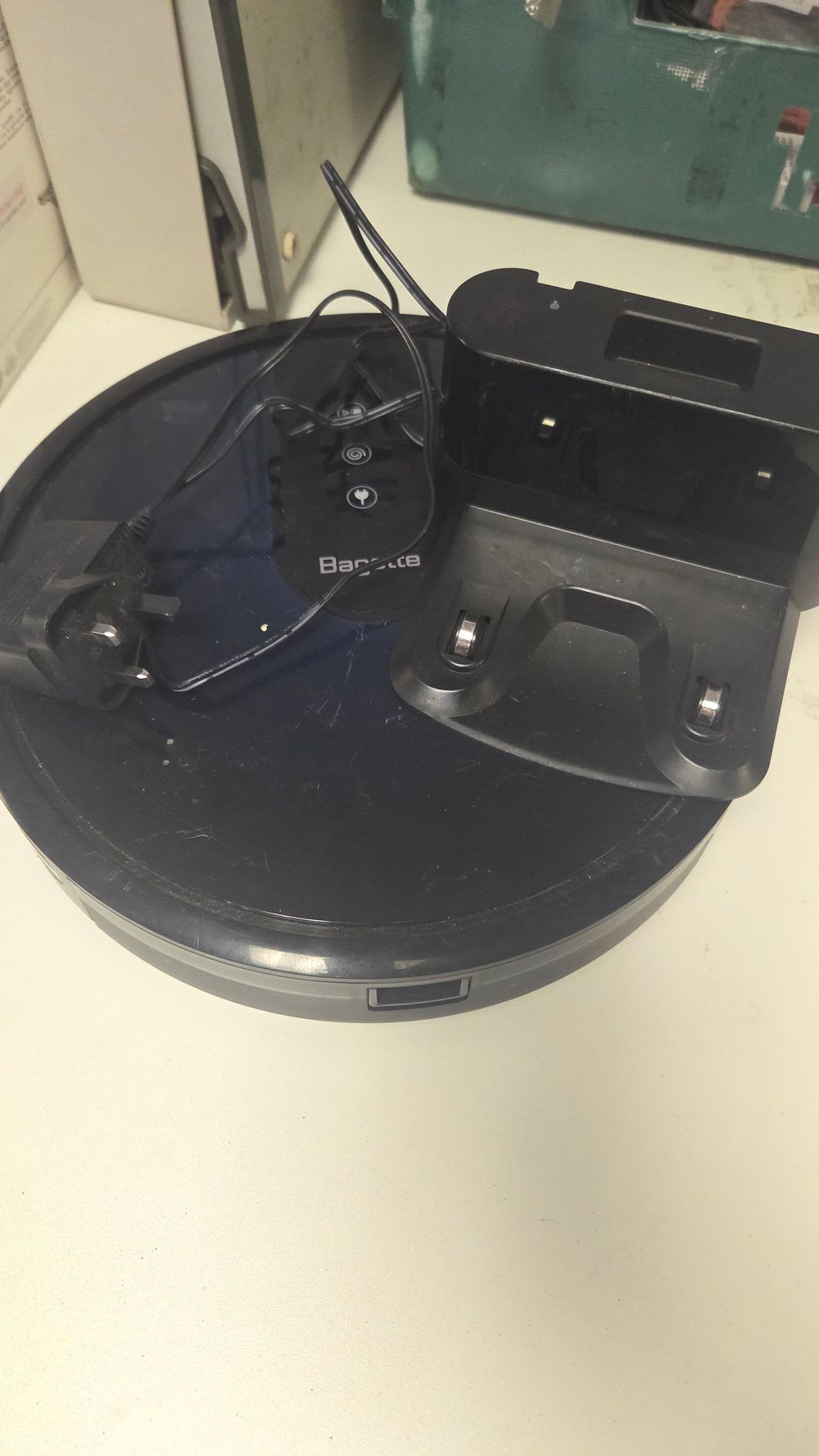 Lot 261 – Bagotte Robotic Vacuum Cleaner with Charging Dock and Power Adapter