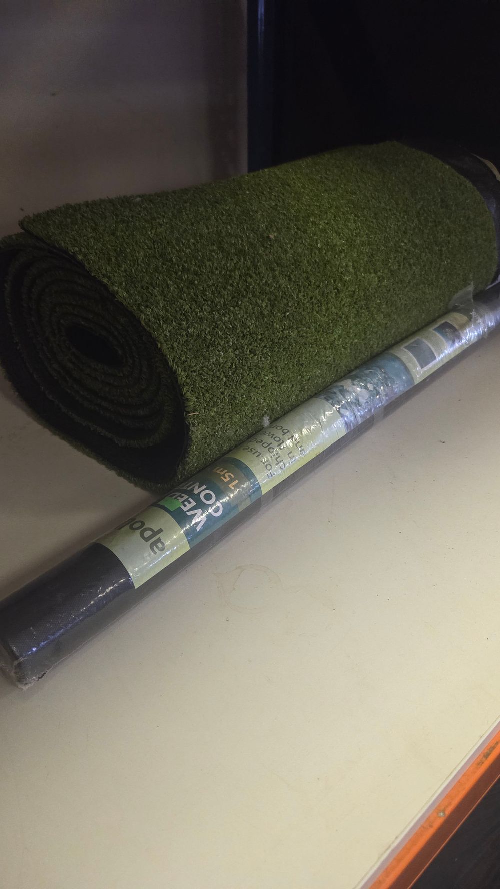 Lot 273 – Two Rolls of Landscaping Materials Including Apollo Weed Control Fabric and Artificial Turf