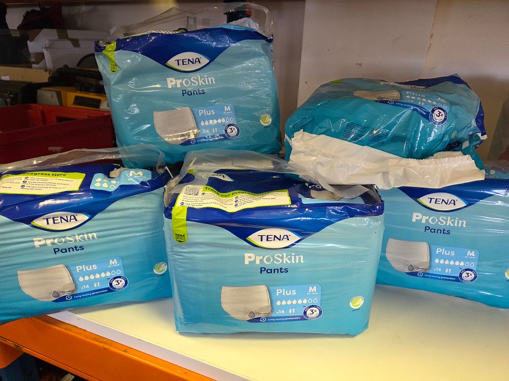 Lot 335 – A Collection of TENA ProSkin Pants Plus Adult Incontinence Underwear, Size Medium