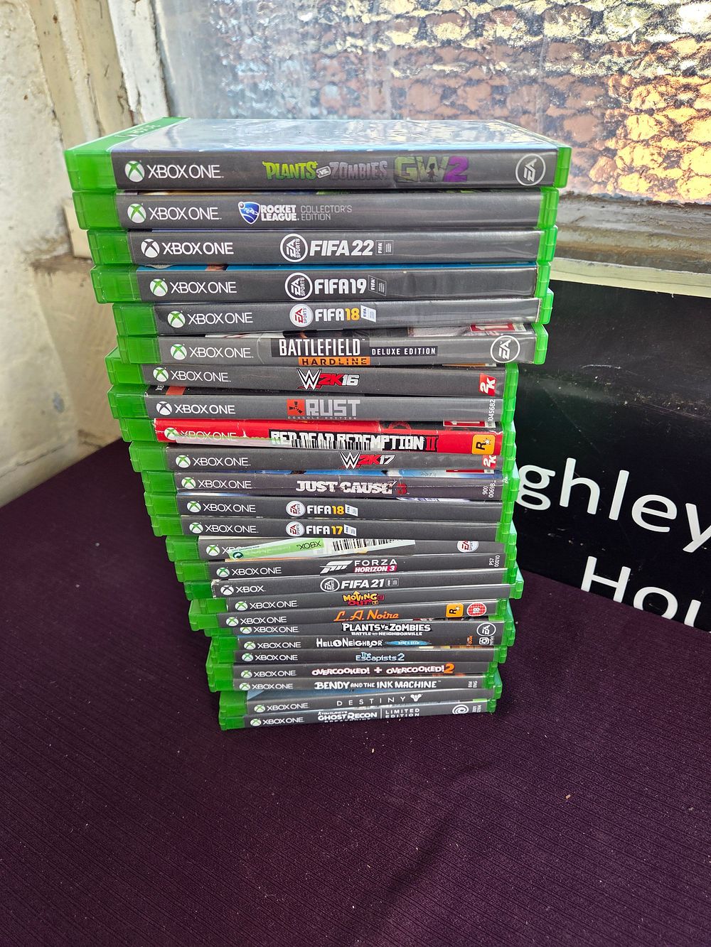 Lot 344 – A Collection of Microsoft Xbox One Video Games