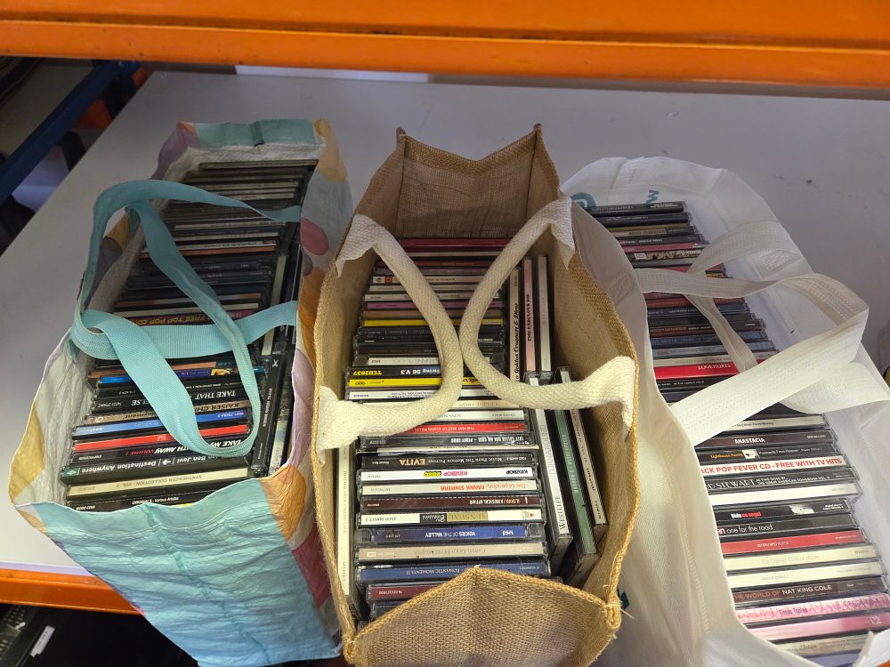 Lot 349 – A Large Collection of Approximately 150-200 CDs and Compilation Albums