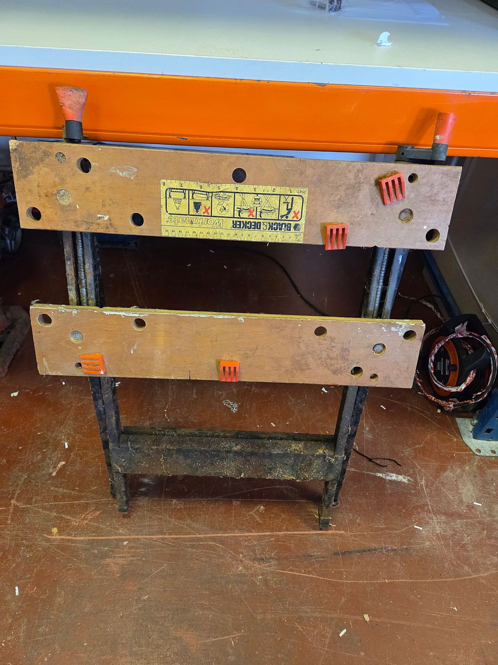 Lot 369 – A Black & Decker Workmate Portable Folding Workbench