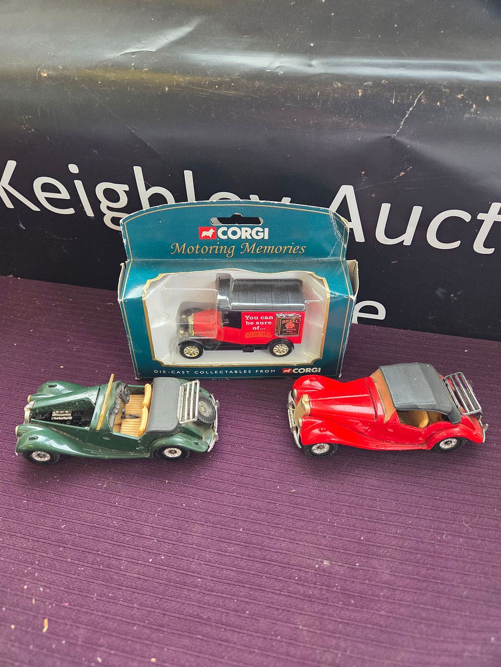 Lot 382 – Three Die-Cast Model Vehicles including Corgi Motoring Memories