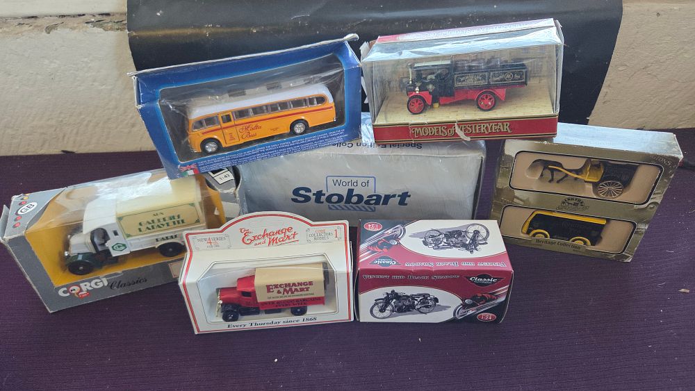 Lot 163 – A Collection of Boxed Die-cast Model Vehicles Including Corgi Classics and Matchbox Models of Yesteryear