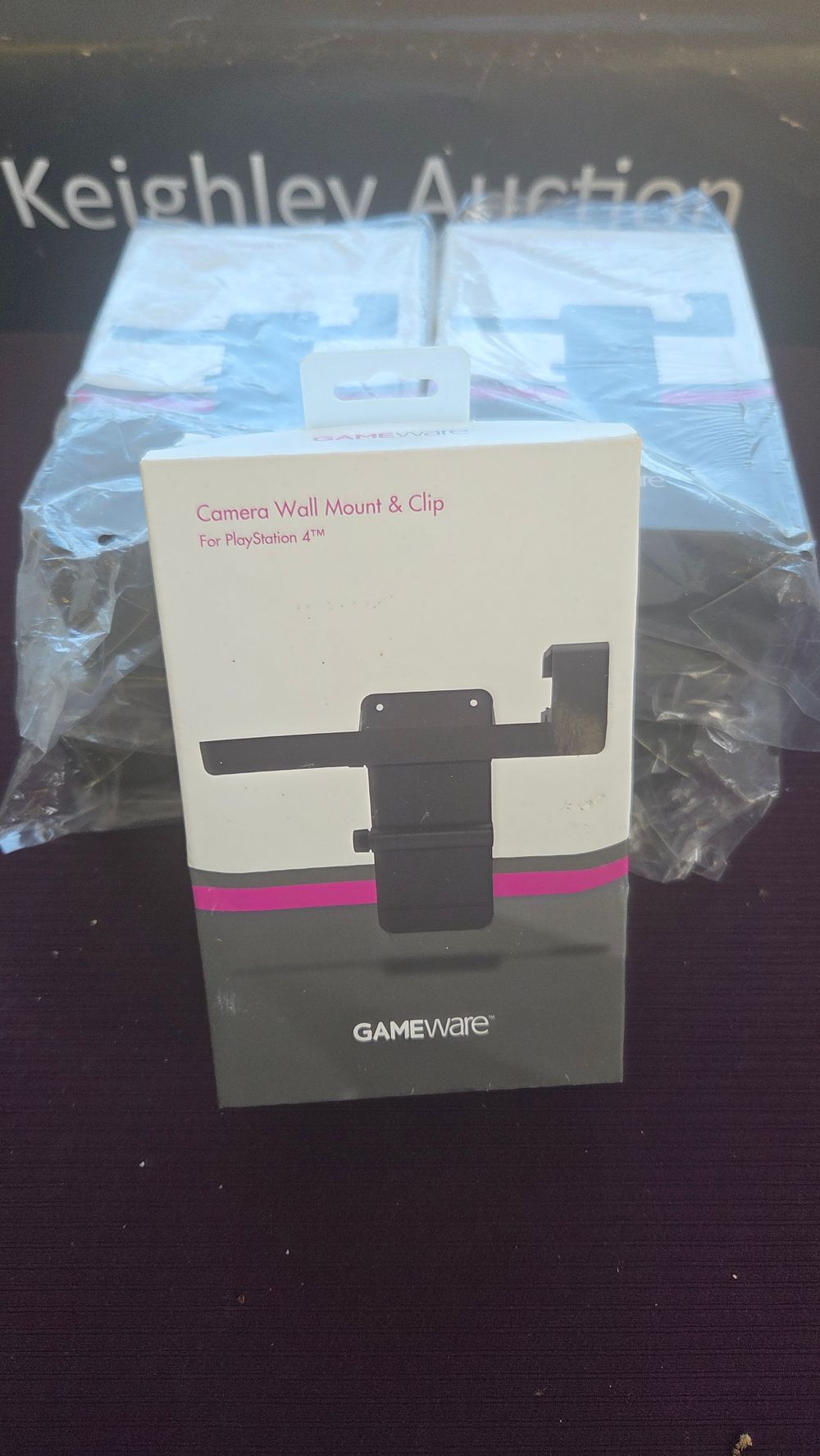 Lot 260 – Five New Boxed Gameware Camera Wall Mount and Clips for PlayStation 4