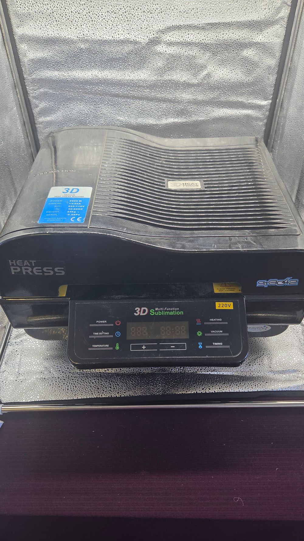 Lot 280 – ST-3042 3D Multi-function Sublimation Vacuum Heat Press