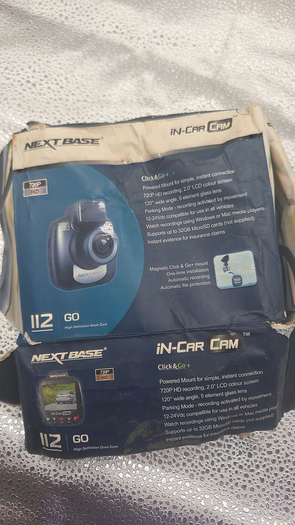 Lot 331 – Nextbase 112 GO In-Car Dash Camera with Accessories