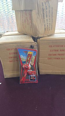 3 Boxes of Zeon Disney Pixar Cars 2 Childrens Projection Watch in Original Packaging. 5 boxes