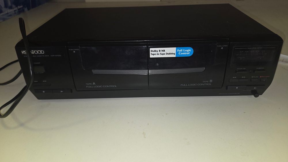 Lot 286 – Kenwood KXF-W1030 Stereo Double Cassette Deck