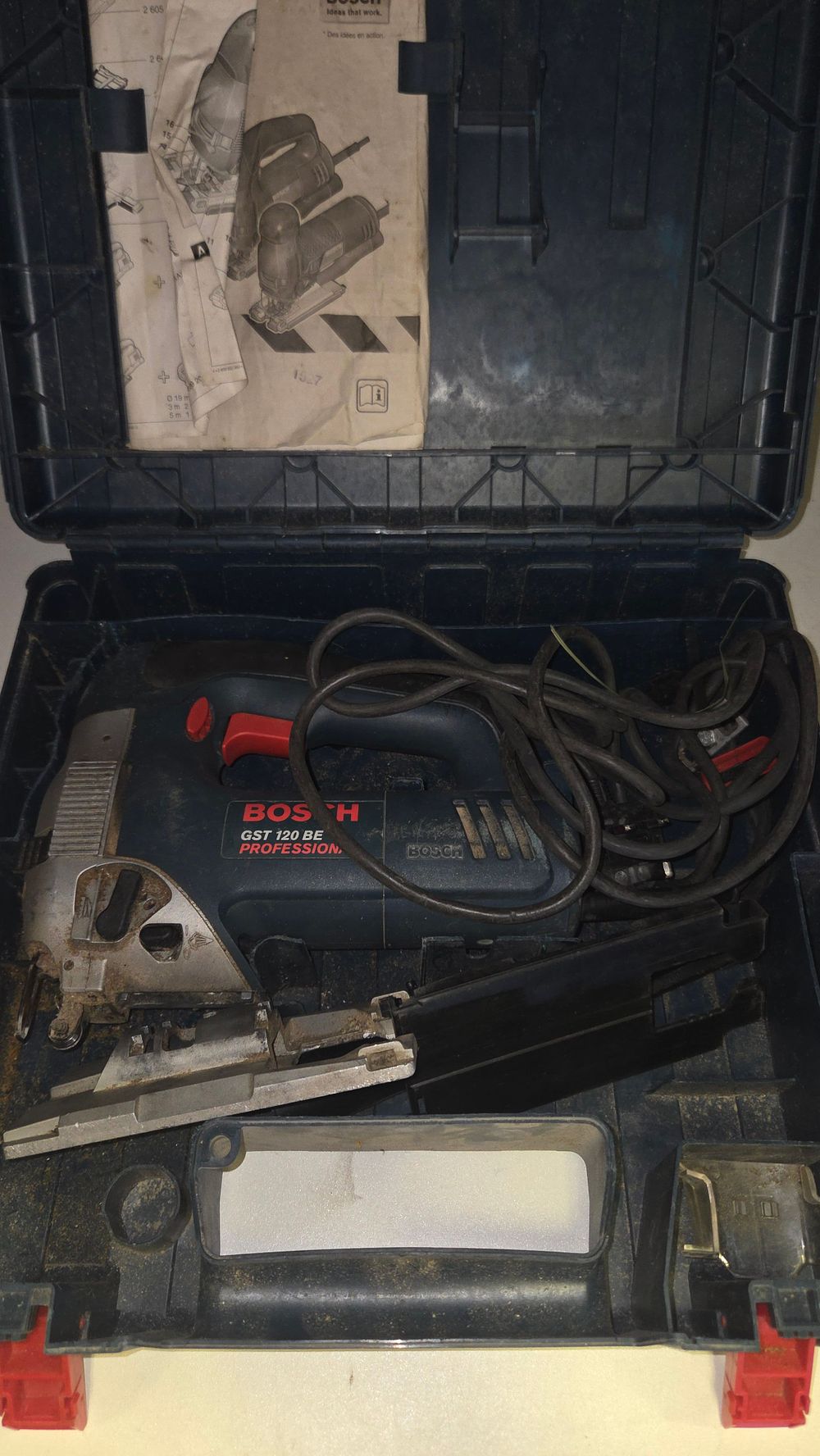 Lot 298 – Bosch GST 120 BE Professional Corded Jigsaw with Carrying Case