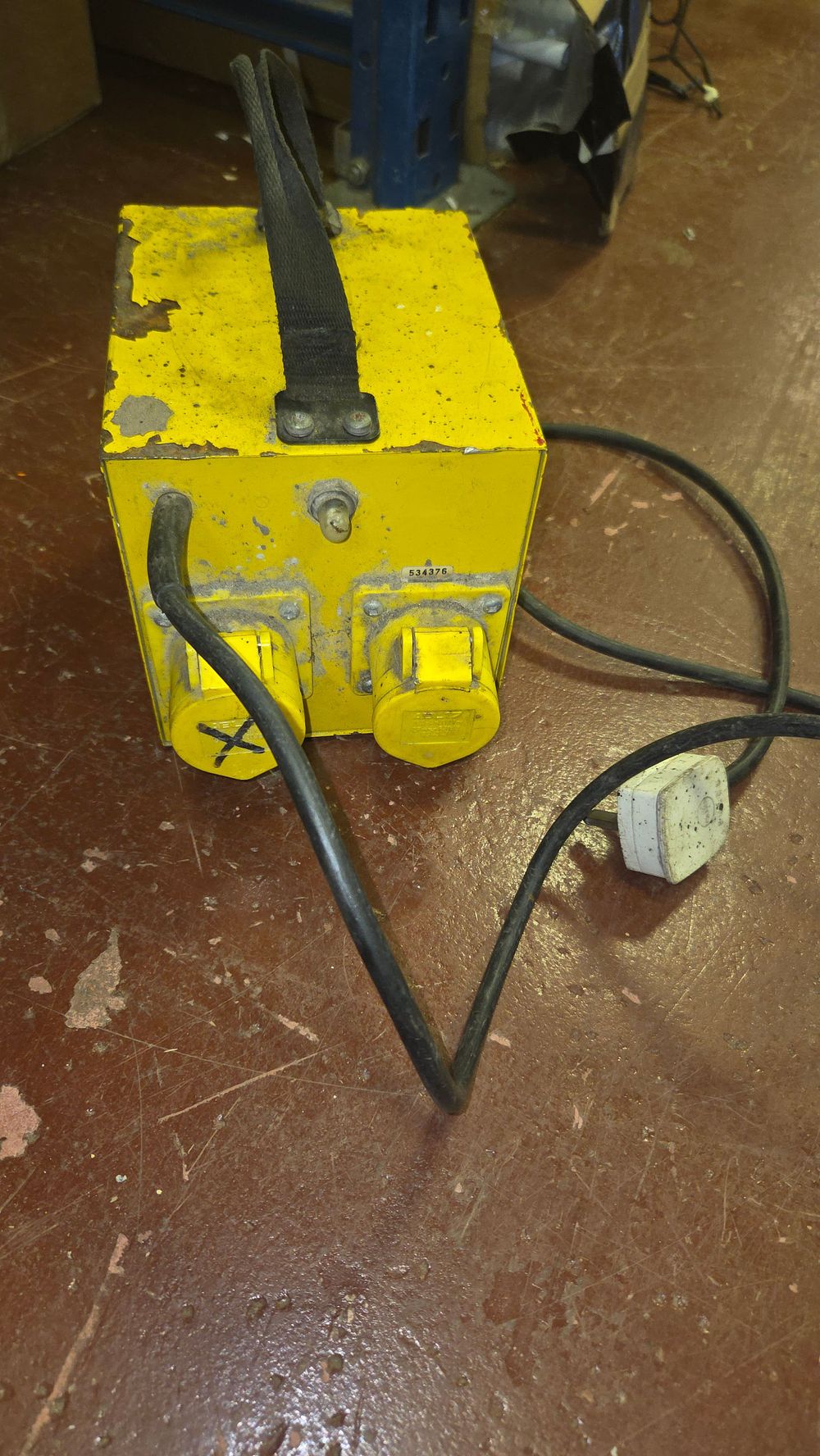 Lot 320 – One Portable Step-Down Site Transformer