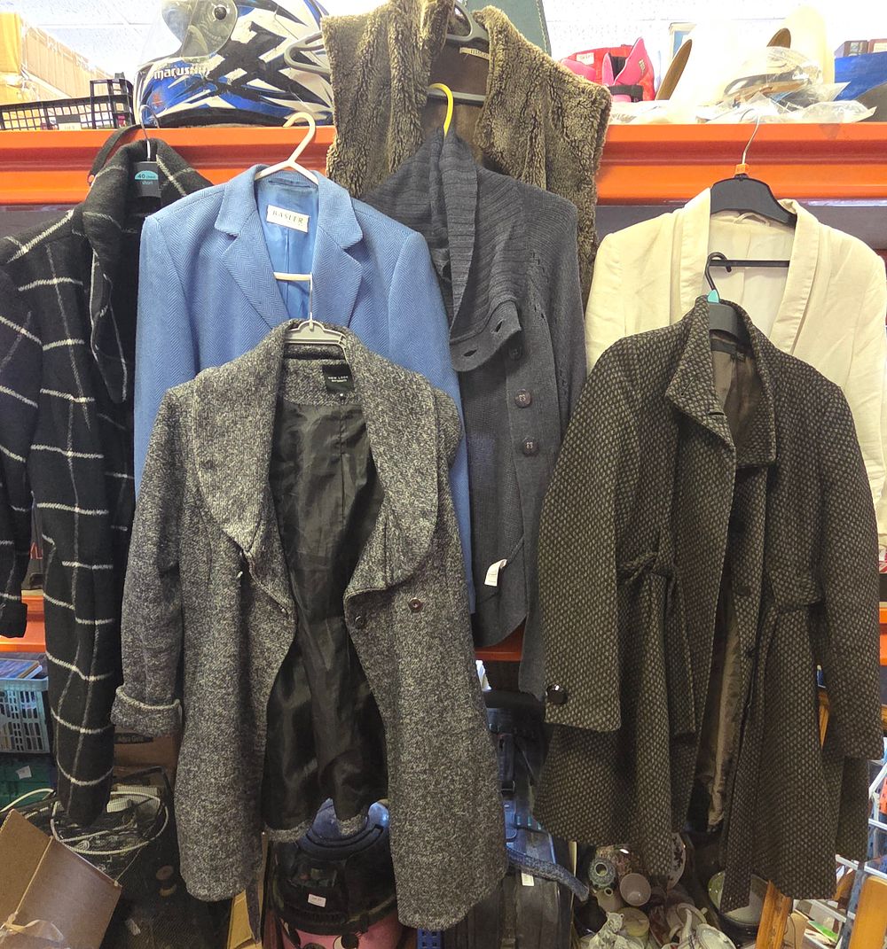 Lot 343 – An Assortment of Vintage and Contemporary Ladies Outerwear and Knitwear including Basler and New Look