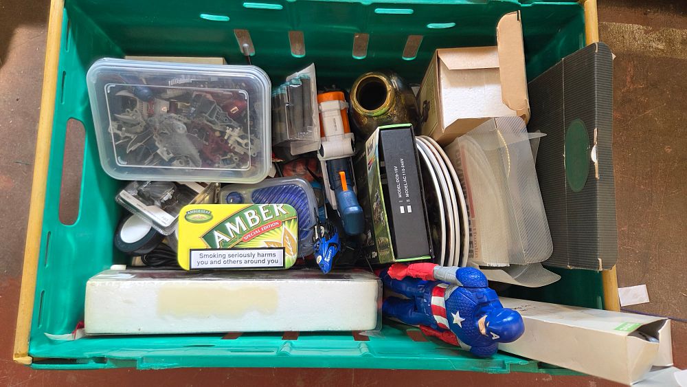 Lot 229 – An Assortment of Toys, Collectables, and Household Items