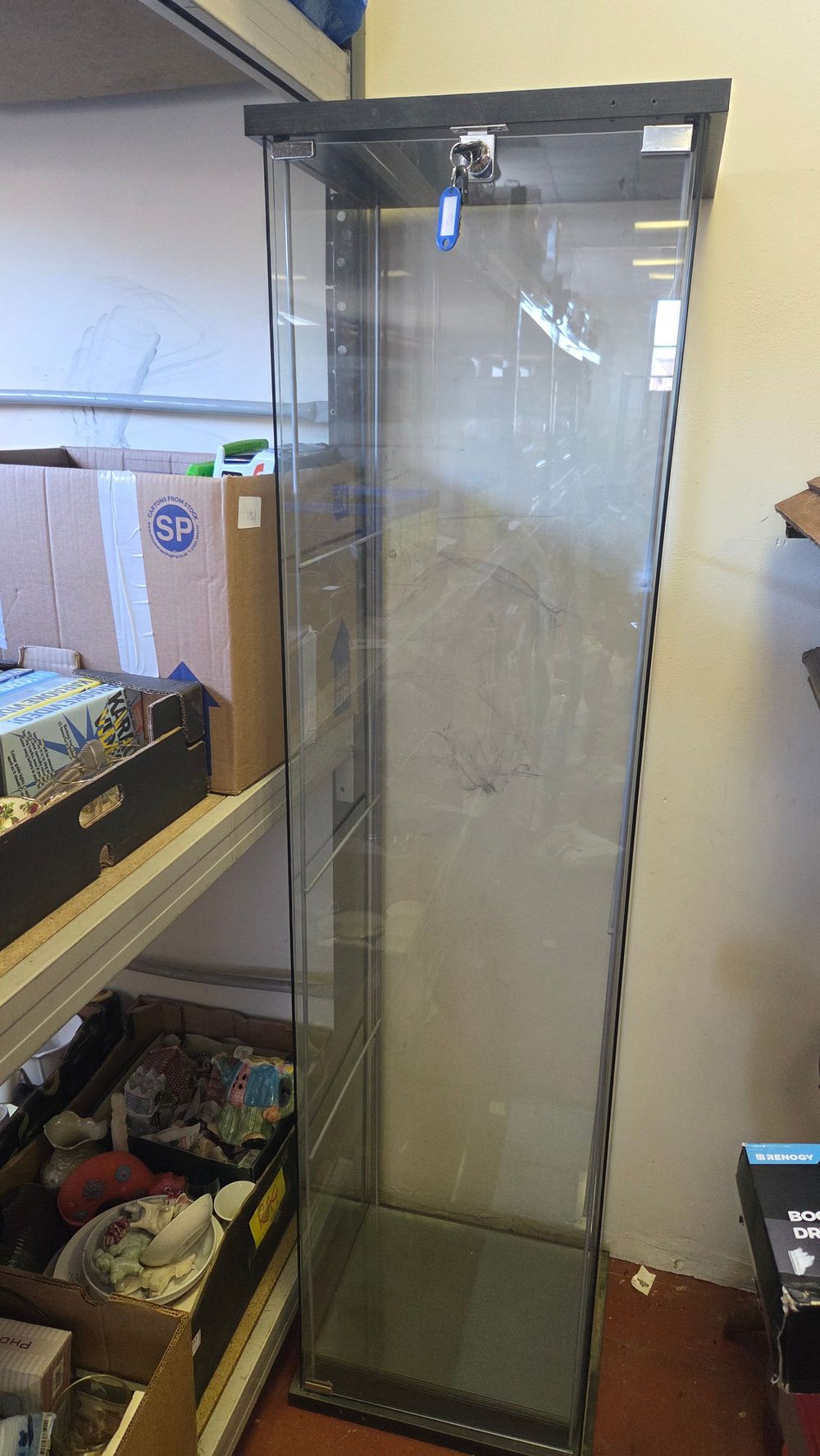 Lot 364 – Glass Shelving Display Unit