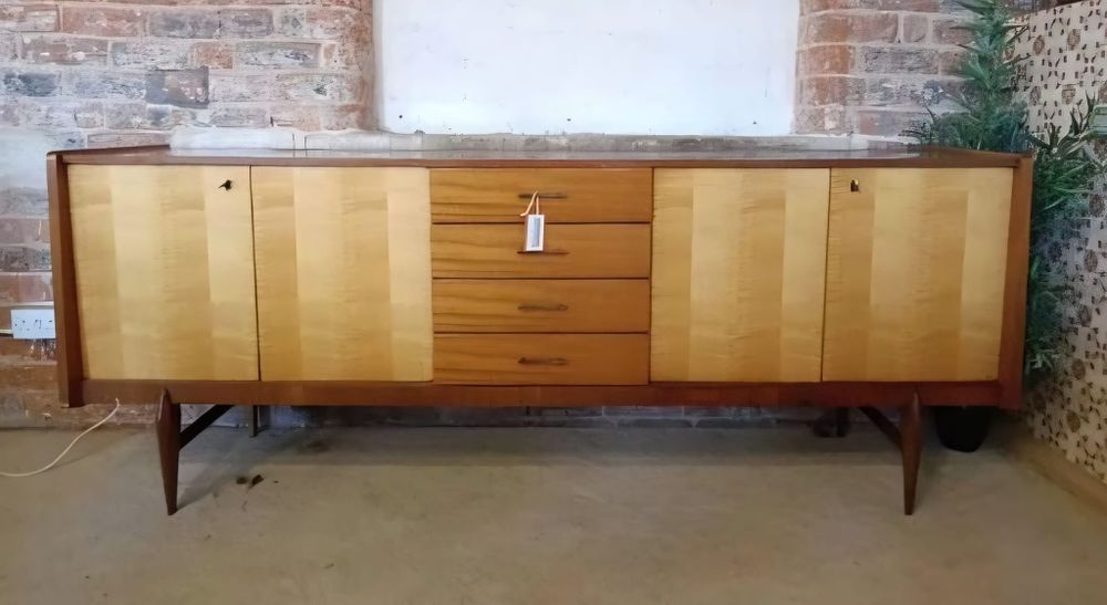 Lot 367 – Mid-century Teak Sideboard