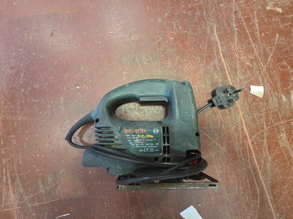 Lot 409 – Bosch 450W Corded Electric Jigsaw Model 0 603 390 042 working order