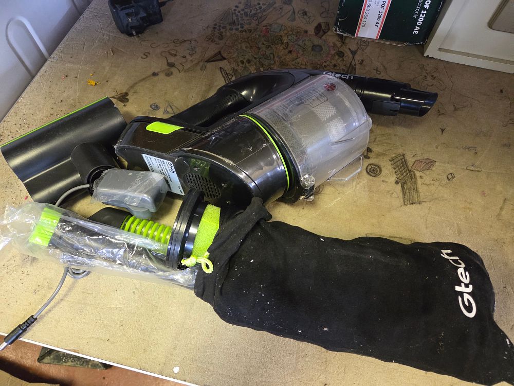 Lot 426 – A Gtech Multi Model ATF Cordless Handheld Vacuum Cleaner with Accessories