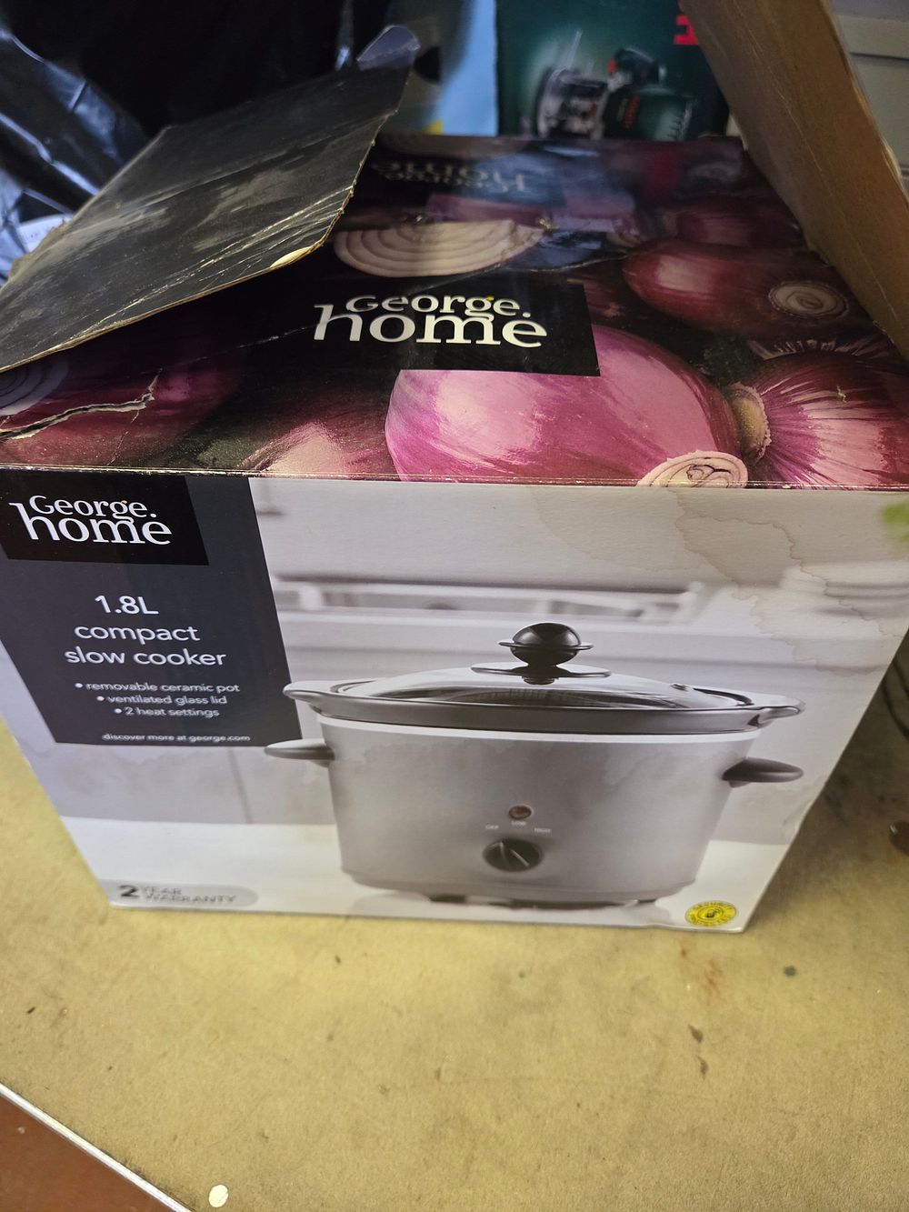 Lot 431 – New George Home 1.8L Compact Slow Cooker