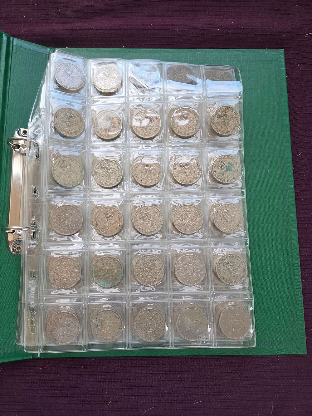 Lot 633 – A Collection of UK Cupro-Nickel Two Shilling and 10 New Pence Coins, 1947-1970s