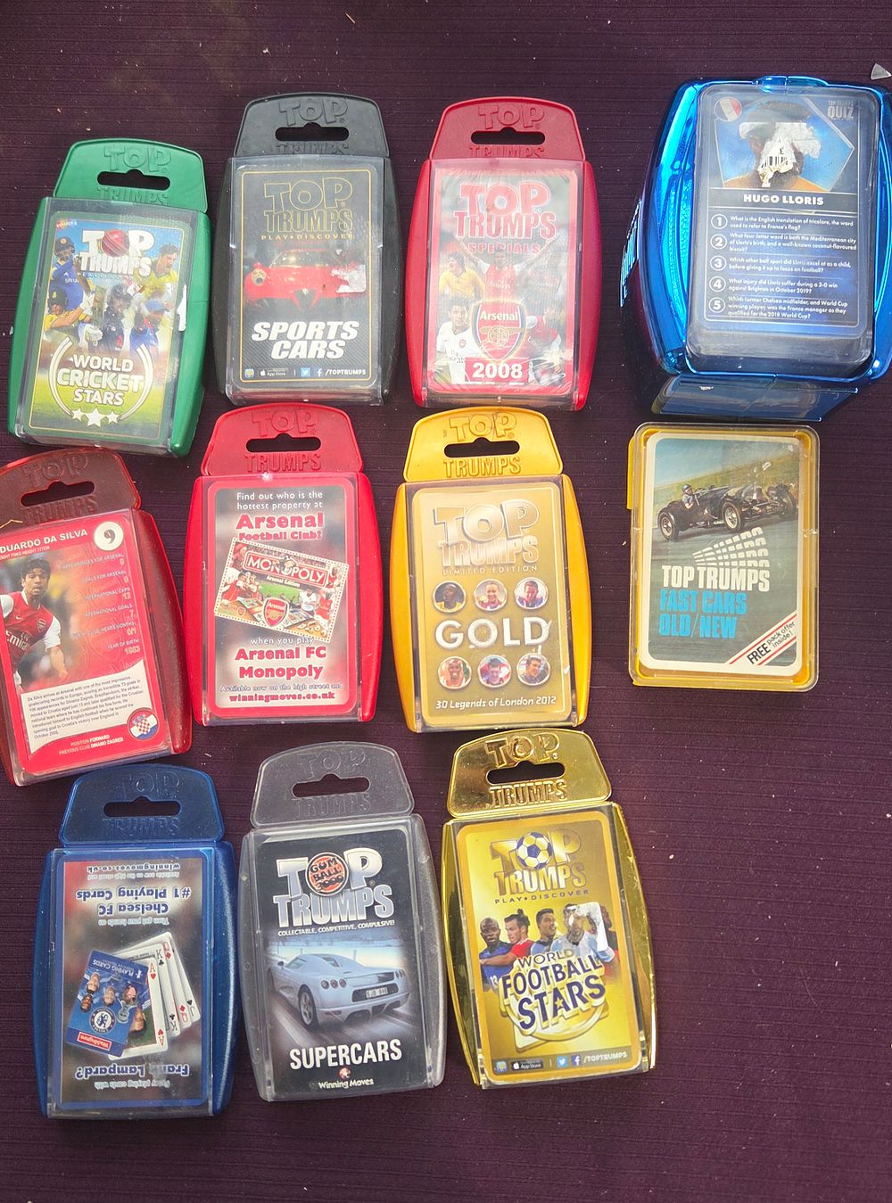 Lot 171 – A Collection of Top Trumps Card Games