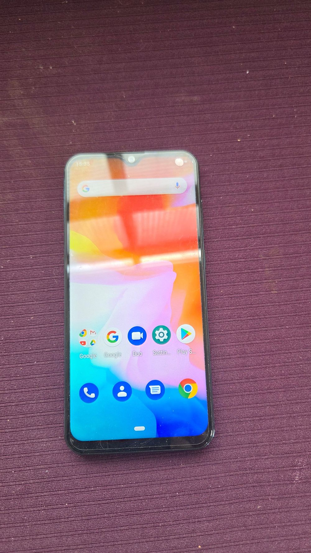 Lot 242 – A Cubot Note 20 Smartphone in Glossy Teal Green working order
