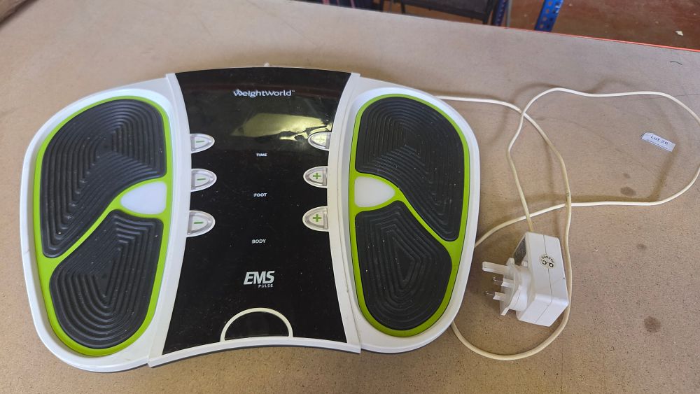 Lot 247 – WeightWorld Circulator EMS Pulse Foot Circulation Machine