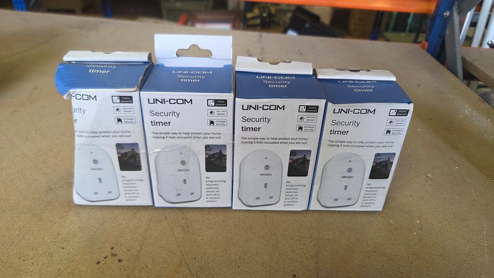 Lot 256 – Four UNI-COM Security Timer Plugs