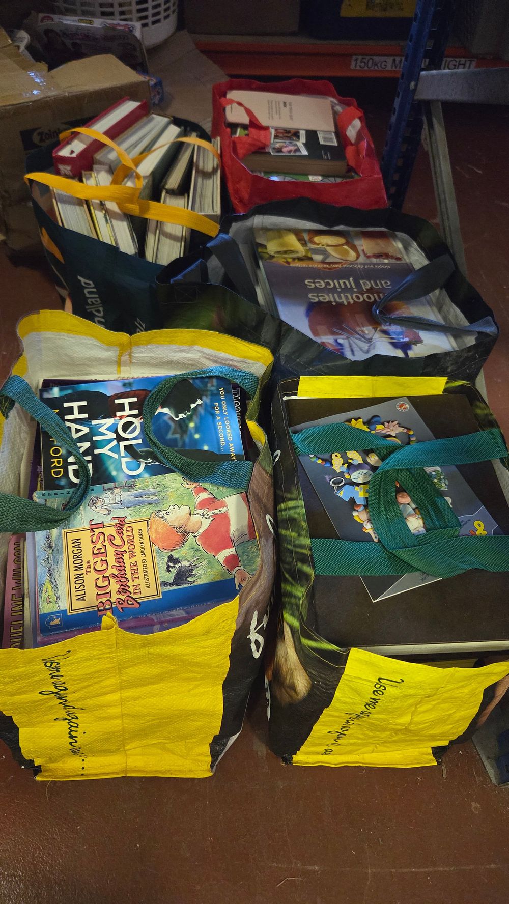 Lot 195 – Five Bags of Contemporary and Children’s Books