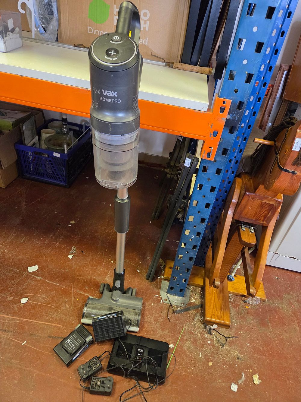 Lot 212 – Vax HomePro Cordless Stick Vacuum Cleaner with Accessories in working order