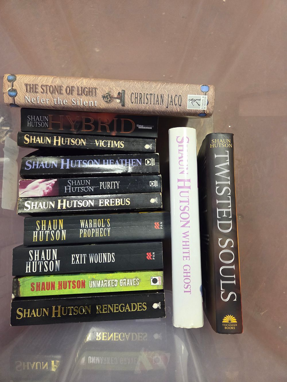 Lot 225 – Hutson, Shaun and Jacq, Christian. A Collection of Fiction Volumes. Various Publishers, v.d. (DJ)
