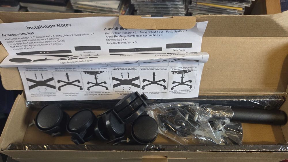 Lot 283 – 4 Adjustable Rolling Christmas Tree Stand Kits