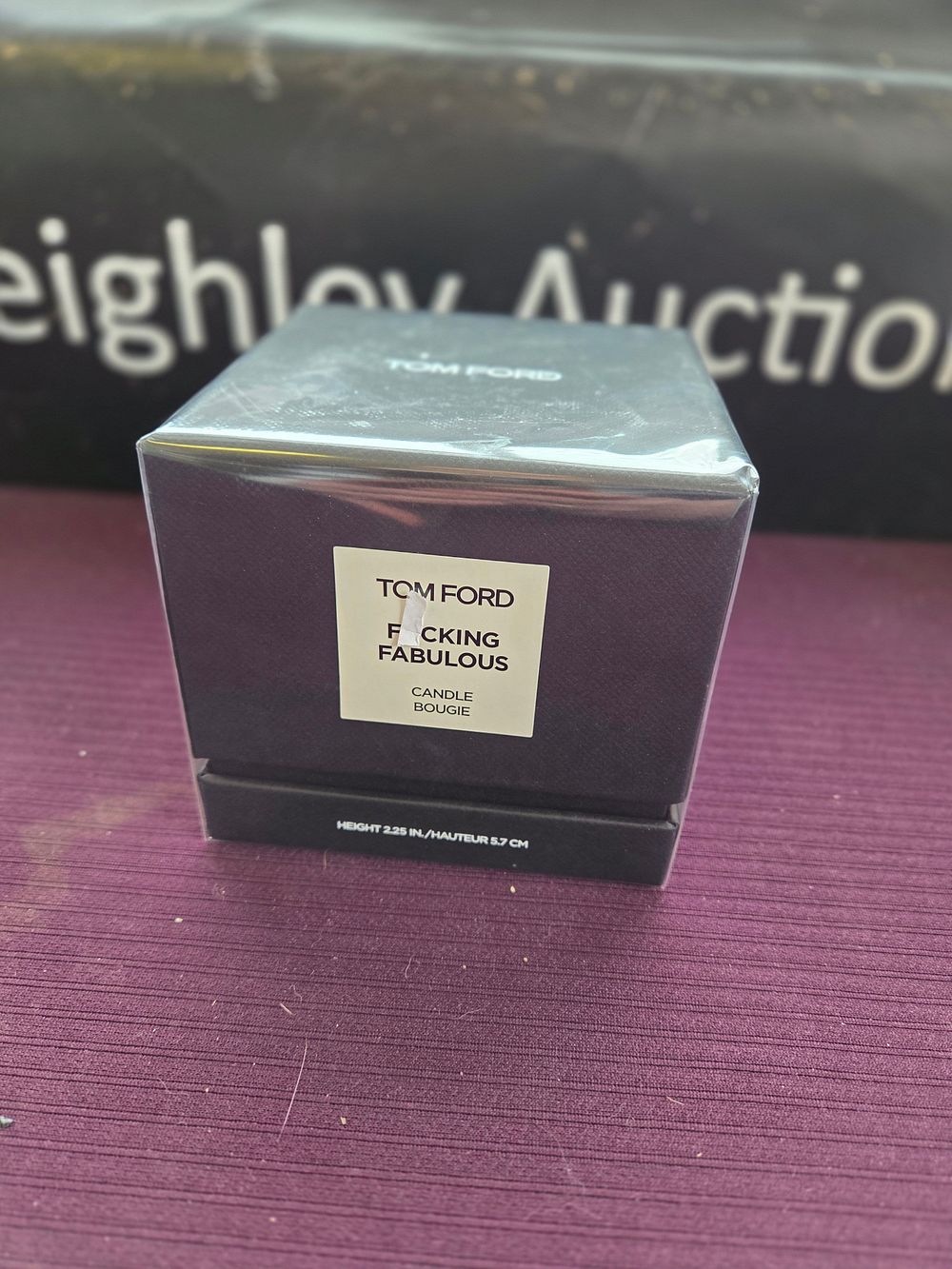 Lot 319 – A Tom Ford F***king Fabulous Scented Candle