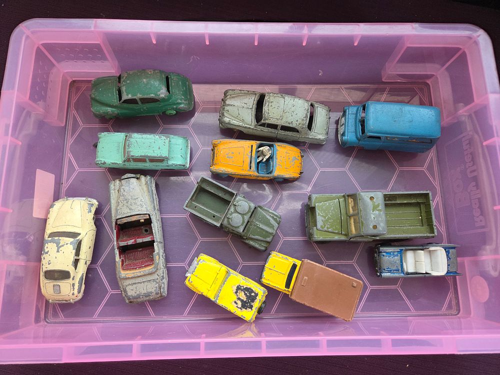 Lot 323 – A Collection of Vintage Dinky Toy Vehicles