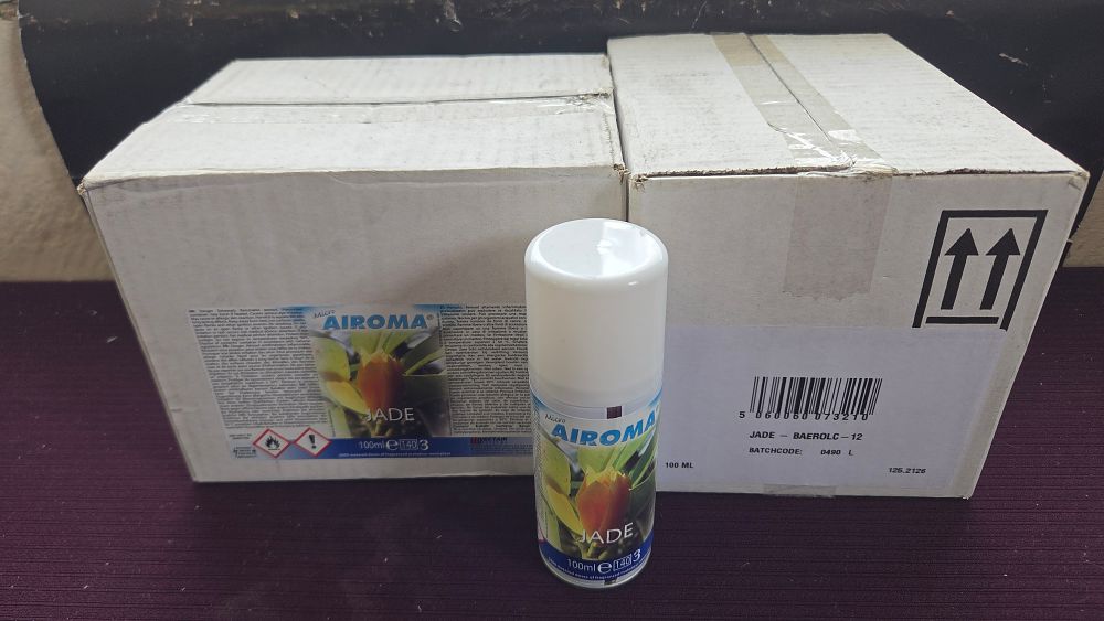 Lot 155 – 24 Units of Vectair Micro Airoma Jade 100ml Air Freshener Aerosol Refills