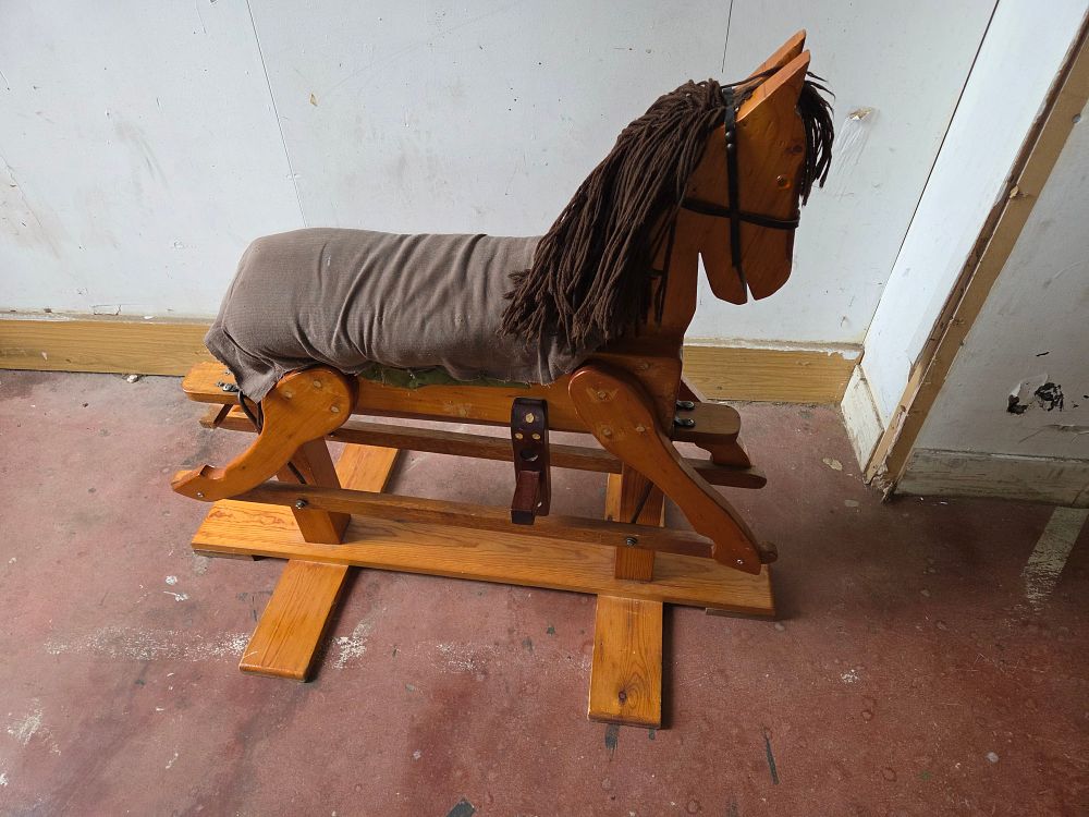 Lot 362 – Vintage Glider Style Rocking Horse