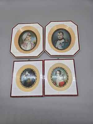 A Collection of European Miniature Portraits