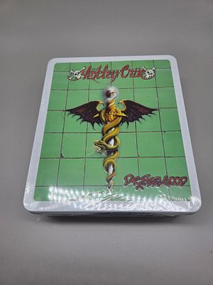 M&ouml;tley Cr&uuml;e Dr Feelgood 20th Anniversary Merchandise Tin Box Set