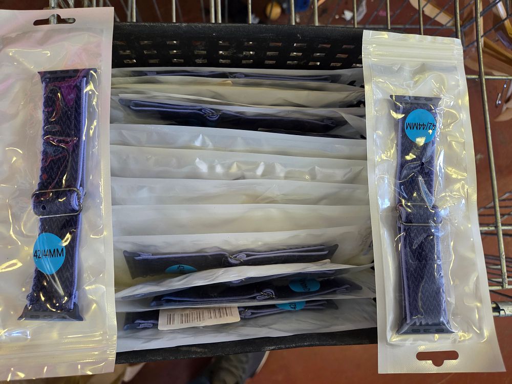 Lot 359 – A Collection of Braided Elastic Nylon Smartwatch Straps