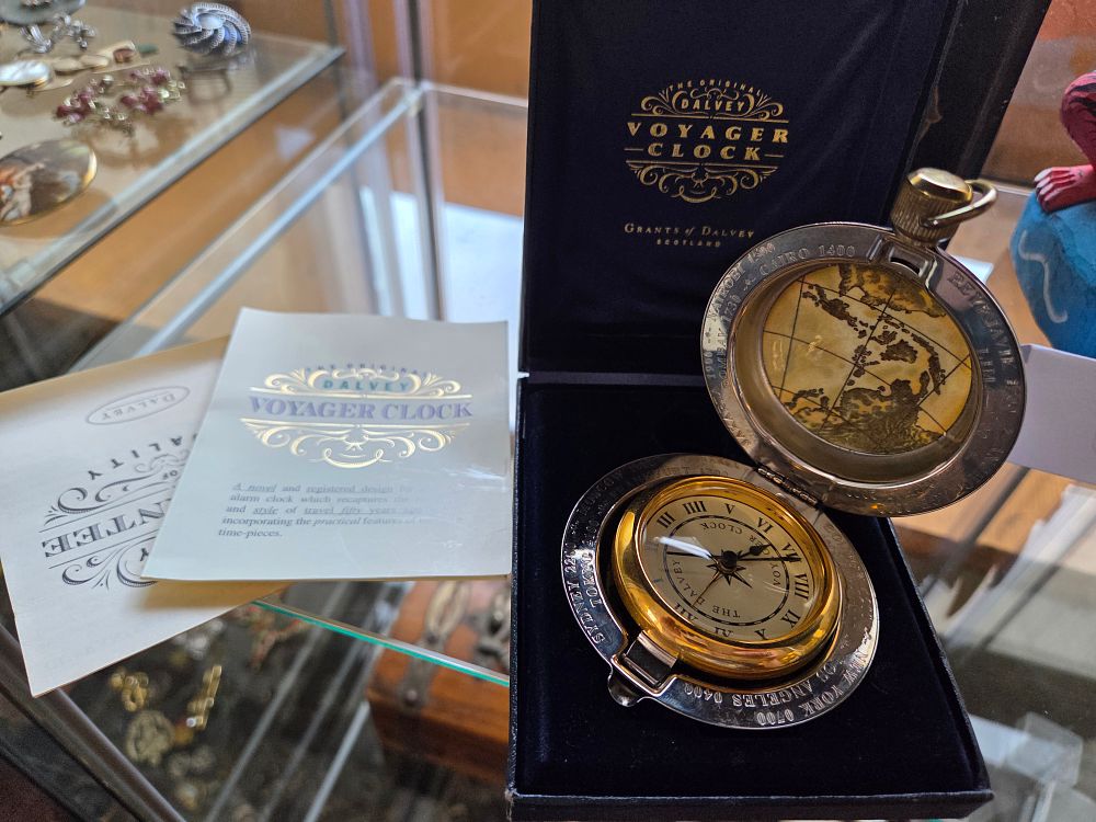 Lot 657 – Grants of Dalvey Scotland Voyager Travel Alarm Clock