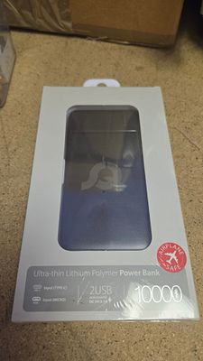 Brand Q 10000mAh Ultra-thin Lithium Polymer Power Bank
