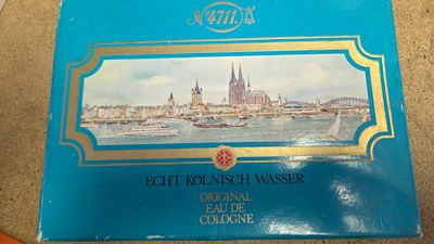 A Vintage 4711 Echt K&ouml;lnisch Wasser Toiletry Gift Set by Ferd. M&uuml;lhens