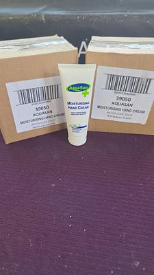 24 Units of Aquasan Moisturising Hand Cream, 75ml Tubes