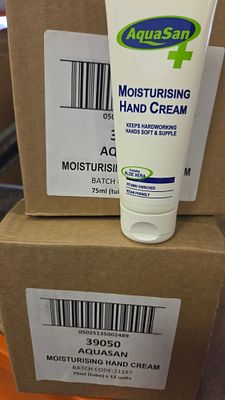 24 Units of AquaSan Moisturising Hand Cream