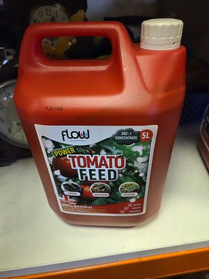 Flow 5 Litre Power Tomato Feed Liquid Plant Food Concentrate