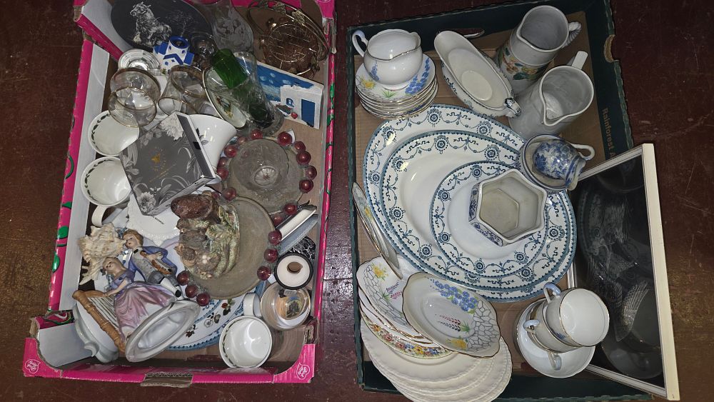 Lot 261 – An Assortment of Ceramic Dinnerware, Glassware, and Decorative Household Items